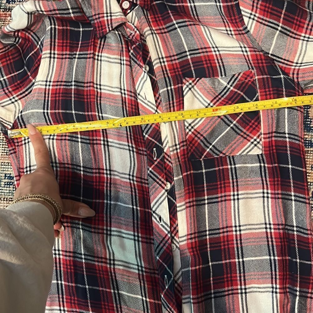 Rails Red Whiteandnavybuttondown - image 5